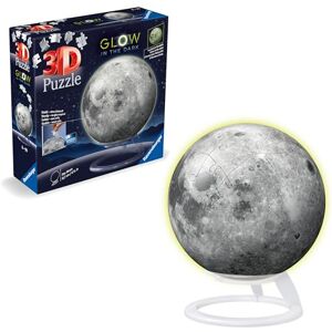 Ravensburger Glow in The Dark Moon 3D Puzzles for Kids Age 6 Years Up 72 Pieces No Glue Required Ravensburger Glow in The Dark Moon 3D Puzzles for Kids Age 6 Years Up 72 Pieces No Glue Required