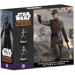Asmodee Star Wars: Legion Customisable Imperial Officer & Agent Board Game Ages 14+ 2 Players 90+ Minutes Playing Time Asmodee Star Wars: Legion Customisable Imperial Officer & Agent Board Game Ages 14+ 2 Players 90+ Minutes Playing Time