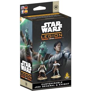 Asmodee Star Wars: Legion Customisable Jedi & Knight Miniature Board Game Ages 14+ 2 Players 90+ Minutes Playing Time Asmodee Star Wars: Legion Customisable Jedi & Knight Miniature Board Game Ages 14+ 2 Players 90+ Minutes Playing Time