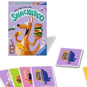 Ravensburger Snackaroo Card Game Card game for kids, aged 6 up Ravensburger Snackaroo Card Game Card game for kids, aged 6 up