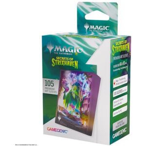 Gamegenic Magic: The Gathering Secrets of Strixhaven Premium Art Sleeves Commander 5 Trading Card Game Accessory Ages 13+ Gamegenic Magic: The Gathering Secrets of Strixhaven Premium Art Sleeves Commander 5 Trading Card Game Accessory Ages 13+