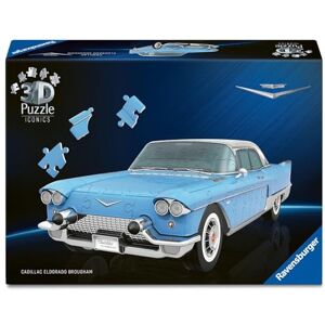 Ravensburger Iconics Cadillac Eldorado Brougham, 174 piece 3D Jigsaw Puzzle Chrome Ravensburger Iconics Cadillac Eldorado Brougham, 174 piece 3D Jigsaw Puzzle Chrome