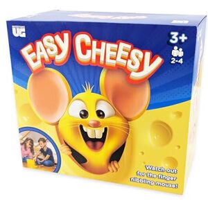 University Games Easy Cheesy Mouse Hide and Seek Game, Ages 3+, 2-4 Players, Family Board Game, Yellow University Games Easy Cheesy Mouse Hide and Seek Game, Ages 3+, 2-4 Players, Family Board Game, Yellow
