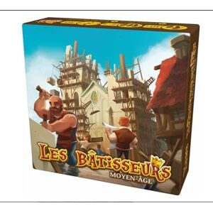 Asmodee Bombyx The Builders: Middle Ages Games Card Games Travel Games for 10 Years and Up 2 to 4 Players French Version Asmodee Bombyx The Builders: Middle Ages Games Card Games Travel Games for 10 Years and Up 2 to 4 Players French Version