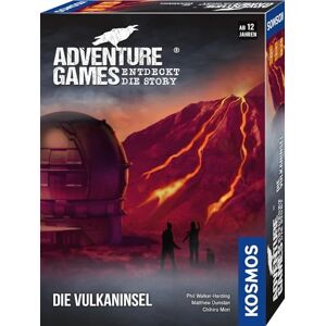 Kosmos 693169 Adventure Games The Volcanic Island, Discover the Story, Cooperative Board Game for 1 to 4 Players from 12 Years, Exciting Adventure Game Kosmos 693169 Adventure Games The Volcanic Island, Discover the Story, Cooperative Board Game for 1 to 4 Players from 12 Years, Exciting Adventure Game