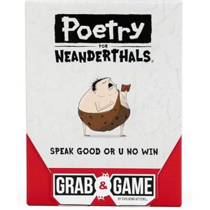 Exploding Kittens Poetry For Neanderthals Grab & Game Laugh-Out-Loud Card Games for Families & Party Games Ages 7+ 60 Cards, 200+ Words, Single-Syllable Guessing Fun for Parties & Groups Exploding Kittens Poetry For Neanderthals Grab & Game Laugh-Out-Loud Card Games for Families & Party Games Ages 7+ 60 Cards, 200+ Words, Single-Syllable Guessing Fun for Parties & Groups