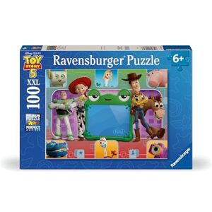 Ravensburger Disney Pixar Toy Story 5 100 Piece XXL Jigsaw Puzzle for Kids Age 6 Years and Up, Featuring Woody and Other Movie Characters Ravensburger Disney Pixar Toy Story 5 100 Piece XXL Jigsaw Puzzle for Kids Age 6 Years and Up, Featuring Woody and Other Movie Characters