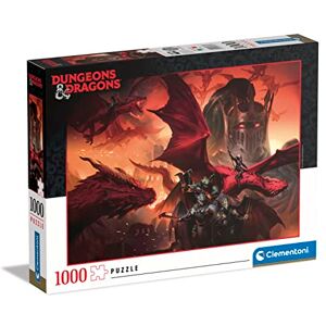 Clementoni 39733 Puzzle Dungeons & Dragons Jigsaw Puzzle 1000 Pieces, Jigsaw Puzzle For Adults Made In Italy Clementoni 39733 Puzzle Dungeons & Dragons Jigsaw Puzzle 1000 Pieces, Jigsaw Puzzle For Adults Made In Italy