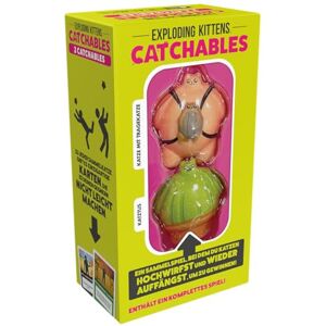 Exploding Kittens Catchables #2: Cat with Carry Cat & Cat Tus, Collectable Cat Game Family, Adult, Fun, Party Game and Travel Card Game for Adults and Children Aged 8+ Exploding Kittens Catchables #2: Cat with Carry Cat & Cat Tus, Collectable Cat Game Family, Adult, Fun, Party Game and Travel Card Game for Adults and Children Aged 8+