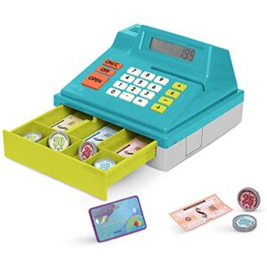 Battat – Toy Cash Register For Kids, Toddlers – 48 Pieces With Toy Money, Credit Card – Pretend Play – 3+ Years Battat – Toy Cash Register For Kids, Toddlers – 48 Pieces With Toy Money, Credit Card – Pretend Play – 3+ Years