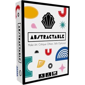 Gibsons Abstractable Creative Magnetic Family Game – Quick-Thinking Party Game for Ages 6+, 1–6 Players – Fun Artistic Challenge with 200+ Shapes – 20-Minute Rounds for All Ages Gibsons Abstractable Creative Magnetic Family Game – Quick-Thinking Party Game for Ages 6+, 1–6 Players – Fun Artistic Challenge with 200+ Shapes – 20-Minute Rounds for All Ages