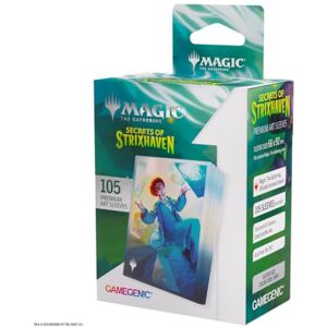 Gamegenic Magic: The Gathering Secrets of Strixhaven Premium Art Sleeves Commander 4 Trading Card Game Accessory Ages 13+ Gamegenic Magic: The Gathering Secrets of Strixhaven Premium Art Sleeves Commander 4 Trading Card Game Accessory Ages 13+