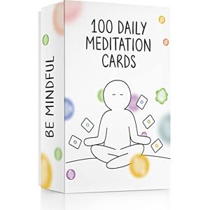 The Idea Space BEST 100 Daily Meditation Cards Anxiety Relief Item for Relaxation Self Care Kit for Stress Relief Perfect Mindfulness Gift For Kids, Teens, & Adults Go Beyond Positive Affirmations The Idea Space BEST 100 Daily Meditation Cards Anxiety Relief Item for Relaxation Self Care Kit for Stress Relief Perfect Mindfulness Gift For Kids, Teens, & Adults Go Beyond Positive Affirmations