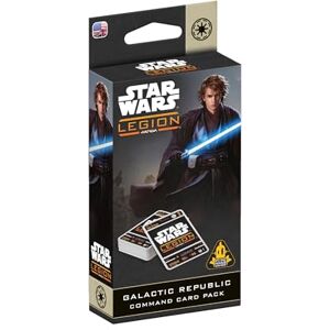 Asmodee Star Wars: Legion Galactic Republic Command Card Pack Board Game Ages 14+ 2 Players 90+ Minutes Playing Time Asmodee Star Wars: Legion Galactic Republic Command Card Pack Board Game Ages 14+ 2 Players 90+ Minutes Playing Time