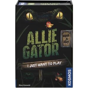 Thames & Kosmos Allie Gator: Open & Play, Fun Card Game, Family Games for Game Night, Board Games for Adults and Kids, For 2 to 5 Players, Age 8+ Thames & Kosmos Allie Gator: Open & Play, Fun Card Game, Family Games for Game Night, Board Games for Adults and Kids, For 2 to 5 Players, Age 8+
