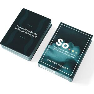 SO ... Cards Unstuck Yourself Powerful Conversation Starter Cards for Meaningful Discussion and Introspection SO ... Cards Unstuck Yourself Powerful Conversation Starter Cards for Meaningful Discussion and Introspection