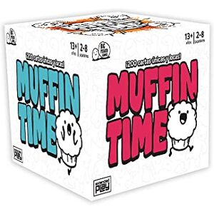 Big Potato Muffin Time Board Game for 2–8 Players, Chaotic and Fun Cards, 30-Minute Fast Rounds, Humor and Strategy for Ages 12+ – GAMES Big Potato Muffin Time Board Game for 2–8 Players, Chaotic and Fun Cards, 30-Minute Fast Rounds, Humor and Strategy for Ages 12+ – GAMES