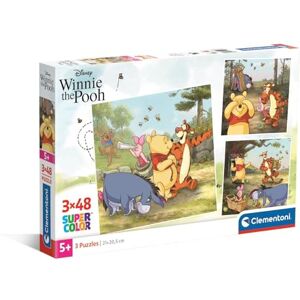 Clementoni 25063 Puzzle - 3 Winnie the Pooh Puzzles Clementoni 25063 Puzzle - 3 Winnie the Pooh Puzzles