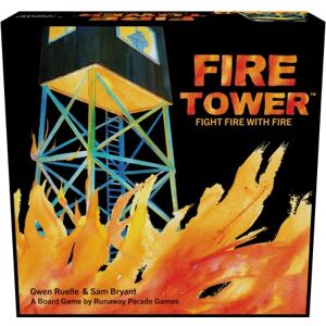 Goliath Games Fire Tower: Fight Fire with Fire Can you be the Last Tower Standing? Strategy Board Games for Adults For 2-4 Players Ages 13+, Black Goliath Games Fire Tower: Fight Fire with Fire Can you be the Last Tower Standing? Strategy Board Games for Adults For 2-4 Players Ages 13+, Black