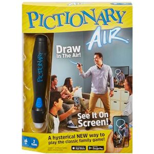 Mattel Pictionary Air, Family Board Game for Kids and Adults, Engaging Gift for Kids, Drawing Game for 2 Teams with Multiple Players, Ages 8 and Up, English Version, GJG17 Mattel Pictionary Air, Family Board Game for Kids and Adults, Engaging Gift for Kids, Drawing Game for 2 Teams with Multiple Players, Ages 8 and Up, English Version, GJG17