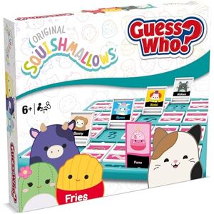 Winning Moves Squishmallows Guess Who? Board Game Meet all your favorite characters including Cam, Pama, Lil Gouda, Avery and Samir, as you play Ages 6 and up Winning Moves Squishmallows Guess Who? Board Game Meet all your favorite characters including Cam, Pama, Lil Gouda, Avery and Samir, as you play Ages 6 and up