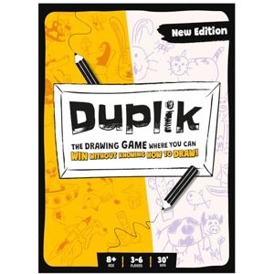Asmodee Duplik Family Party Game Ages 8+ 3-6 Players 45 Minutes Playing Time Asmodee Duplik Family Party Game Ages 8+ 3-6 Players 45 Minutes Playing Time