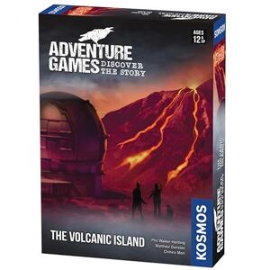 Thames & Kosmos Adventure Games: The Volcanic Island, Cooperative Card Games for Adults and Kids, Board Games for Game Night, For 1 to 4 Players, Age 12+ Thames & Kosmos Adventure Games: The Volcanic Island, Cooperative Card Games for Adults and Kids, Board Games for Game Night, For 1 to 4 Players, Age 12+
