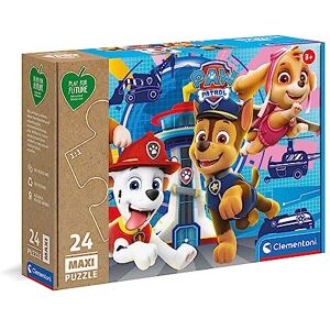 Clementoni 24220 Puzzle Play For Future Paw Patrol 24 maxi pieces jigsaw puzzles for kids age 3-100% Recycled Materials Made in Italy, cartoon puzzles Clementoni 24220 Puzzle Play For Future Paw Patrol 24 maxi pieces jigsaw puzzles for kids age 3-100% Recycled Materials Made in Italy, cartoon puzzles