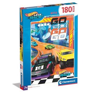 Clementoni Jigsaw Puzzle Hotwheels 180 Pieces Supercolor Puzzle For Children 7-9 Years, Cartoon, Cars, Gift For Boy/Girls, Puzzle For Kids, Made In Italy, 29789 Clementoni Jigsaw Puzzle Hotwheels 180 Pieces Supercolor Puzzle For Children 7-9 Years, Cartoon, Cars, Gift For Boy/Girls, Puzzle For Kids, Made In Italy, 29789