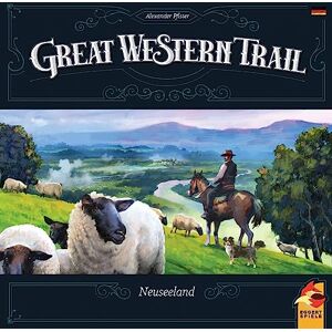 Eggertspiele , Great Western Trail New Zealand, Connoisseur Game, Strategy Game, 1-4 Players, From 12+ Years, 75-150 Minutes, German Eggertspiele , Great Western Trail New Zealand, Connoisseur Game, Strategy Game, 1-4 Players, From 12+ Years, 75-150 Minutes, German