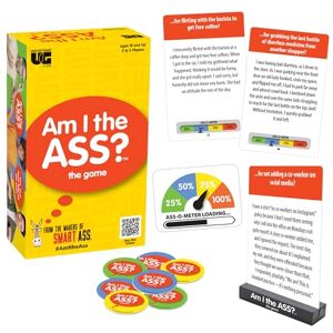 University Games Am I The A**?, Adult Party Game That Call's Out A** Behavior and Sparks Conversations, Great for Christmas Parties and Gifts, Game Nights, 250 Cards Based on Real Scenarios, See How 500 People Voted University Games Am I The A**?, Adult Party Game That Call's Out A** Behavior and Sparks Conversations, Great for Christmas Parties and Gifts, Game Nights, 250 Cards Based on Real Scenarios, See How 500 People Voted
