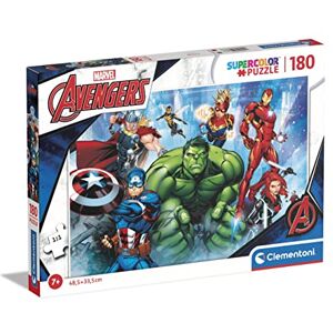 Clementoni 29778 Supercolor Puzzle Marvel Avengers 180 Pieces Jigsaw Puzzle For Kids Age 7 Clementoni 29778 Supercolor Puzzle Marvel Avengers 180 Pieces Jigsaw Puzzle For Kids Age 7