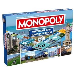 Winning Moves Whitstable and Herne Bay Regional Monopoly Board Game ideal for 2–6 players and makes a great gift for fans of the Kent coastline, aged 8 and up Winning Moves Whitstable and Herne Bay Regional Monopoly Board Game ideal for 2–6 players and makes a great gift for fans of the Kent coastline, aged 8 and up
