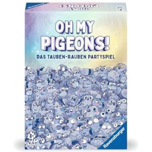 Ravensburger 22688 Oh My Pigeons! The Pigeon Robber Party Game Card Game and Party Game for 2-5 People from 8 Years Birthday Gifts Ravensburger 22688 Oh My Pigeons! The Pigeon Robber Party Game Card Game and Party Game for 2-5 People from 8 Years Birthday Gifts