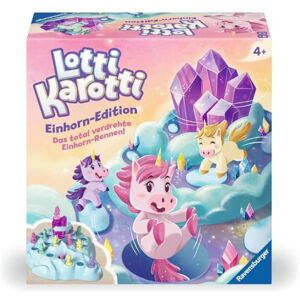Ravensburger 22580 Lotti Karotti Unicorn Edition, Adaptation of the Well-known Classic Game with Unicorns, Entertaining Race Game for 2 to 4 Children from 4 Years Birthday Gifts Ravensburger 22580 Lotti Karotti Unicorn Edition, Adaptation of the Well-known Classic Game with Unicorns, Entertaining Race Game for 2 to 4 Children from 4 Years Birthday Gifts