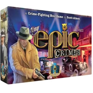 Pixie Games PIXIEGAMES Tiny Epic Crimes – Strategic Board Game and Deduction – Police Investigation – 1 to 4 Players – Ages 14 and Above Pixie Games PIXIEGAMES Tiny Epic Crimes – Strategic Board Game and Deduction – Police Investigation – 1 to 4 Players – Ages 14 and Above