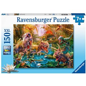 Ravensburger T-Rex Attack Dinosaur Jigsaw Puzzle for Kids Age 7 Years Up 150 Pieces Ravensburger T-Rex Attack Dinosaur Jigsaw Puzzle for Kids Age 7 Years Up 150 Pieces