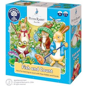 Orchard Toys Peter Rabbit™ Fish and Count Counting Board Games for 3 Year Olds Learning and Educational Children's Games for Boys, Girls, Toddlers, and Kids Age 3 and Up 2-4 Players Orchard Toys Peter Rabbit™ Fish and Count Counting Board Games for 3 Year Olds Learning and Educational Children's Games for Boys, Girls, Toddlers, and Kids Age 3 and Up 2-4 Players