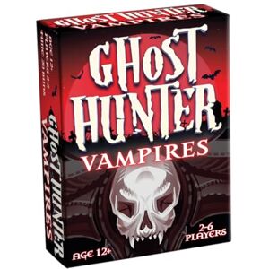 Cheatwell Games Ghost Hunter Vampires Card Game Ghost Hunter Expandable Card Game Vampires, Designed For 2-6 players, ages 12+ Cheatwell Games Ghost Hunter Vampires Card Game Ghost Hunter Expandable Card Game Vampires, Designed For 2-6 players, ages 12+