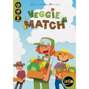 IELLO Veggie Match Family Card Game Ages 7+ 3-6 Players 15+ Minutes Playing Time IELLO Veggie Match Family Card Game Ages 7+ 3-6 Players 15+ Minutes Playing Time