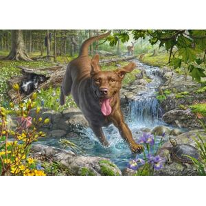 Schmidt Spiele 58559 Mark Frederickson, Dog Love, Spring Walk with Labrador Retriever, 1000 Piece Jigsaw Puzzle Schmidt Spiele 58559 Mark Frederickson, Dog Love, Spring Walk with Labrador Retriever, 1000 Piece Jigsaw Puzzle