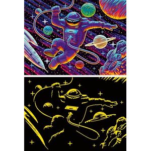 Ravensburger Outer Space Adventure 200 Piece XXL Starline Jigsaw Puzzle for Kids Age 8+ – Glow in The Dark Space Puzzle with Extra Large Pieces, Astronaut & Planet Design Ravensburger Outer Space Adventure 200 Piece XXL Starline Jigsaw Puzzle for Kids Age 8+ – Glow in The Dark Space Puzzle with Extra Large Pieces, Astronaut & Planet Design