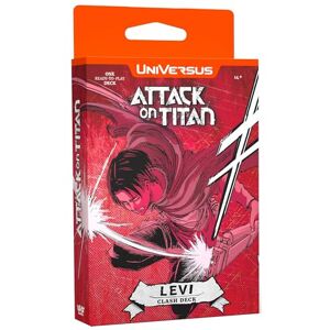 UniVersus Attack on Titan: Battle for Humanity Clash Deck Levi Ready to Play Character Deck, Deck-Building Collectible Card Game, AOT Licensed UniVersus Attack on Titan: Battle for Humanity Clash Deck Levi Ready to Play Character Deck, Deck-Building Collectible Card Game, AOT Licensed