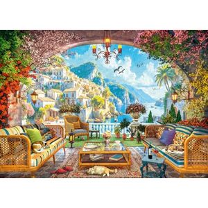 Ravensburger Mediterranean Terrace View 1000 piece Jigsaw Puzzle for Adults and Kids Age 12 and Up Ravensburger Mediterranean Terrace View 1000 piece Jigsaw Puzzle for Adults and Kids Age 12 and Up