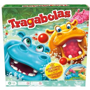 Hasbro Board Game Tragabolas Comilon, 2 to 4 Players, Spanish-Portuguese Version, Children's Toy for Playing with Family and Friends, Boys and Girls from 4 Years Hasbro Board Game Tragabolas Comilon, 2 to 4 Players, Spanish-Portuguese Version, Children's Toy for Playing with Family and Friends, Boys and Girls from 4 Years