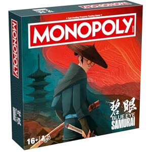 Winning Moves Blue Eye Samurai Monopoly classic board game perfect for 2–6 players and makes a great gift for fans aged 16 and up Winning Moves Blue Eye Samurai Monopoly classic board game perfect for 2–6 players and makes a great gift for fans aged 16 and up
