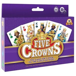 PlayMonster Five Crowns Rummy-Style Family Card Game Award Winning Game For Family Game Nights For Ages 8+ PlayMonster Five Crowns Rummy-Style Family Card Game Award Winning Game For Family Game Nights For Ages 8+