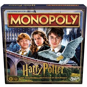 Monopoly Hasbro Gaming Harry Potter, The Classic Board Game in Magic Edition, Suitable for Children from 8 Years, for Fans of Magic Monopoly Hasbro Gaming Harry Potter, The Classic Board Game in Magic Edition, Suitable for Children from 8 Years, for Fans of Magic