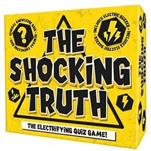 Gift Republic The Shocking Truth! Electrifying General Knowledge Quiz Game, Includes Electric Buzzer, Family/Party Games, 2-6 Players, GR670057 Gift Republic The Shocking Truth! Electrifying General Knowledge Quiz Game, Includes Electric Buzzer, Family/Party Games, 2-6 Players, GR670057