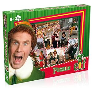 Winning Moves Buddy the Elf 1000 Piece Jigsaw Puzzle Game, Piece together a montage of scenes from the Elf movie including Miles Finch, Jovie and Santa, Great gift for ages 8 plus Winning Moves Buddy the Elf 1000 Piece Jigsaw Puzzle Game, Piece together a montage of scenes from the Elf movie including Miles Finch, Jovie and Santa, Great gift for ages 8 plus